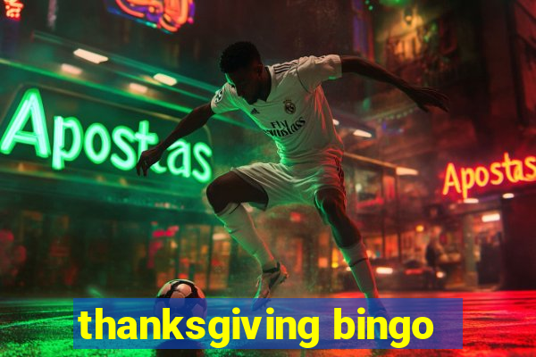 thanksgiving bingo